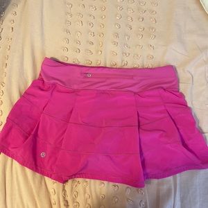pink lululemon skirt size 6